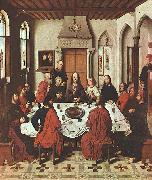 Dieric Bouts The Last Supper painting